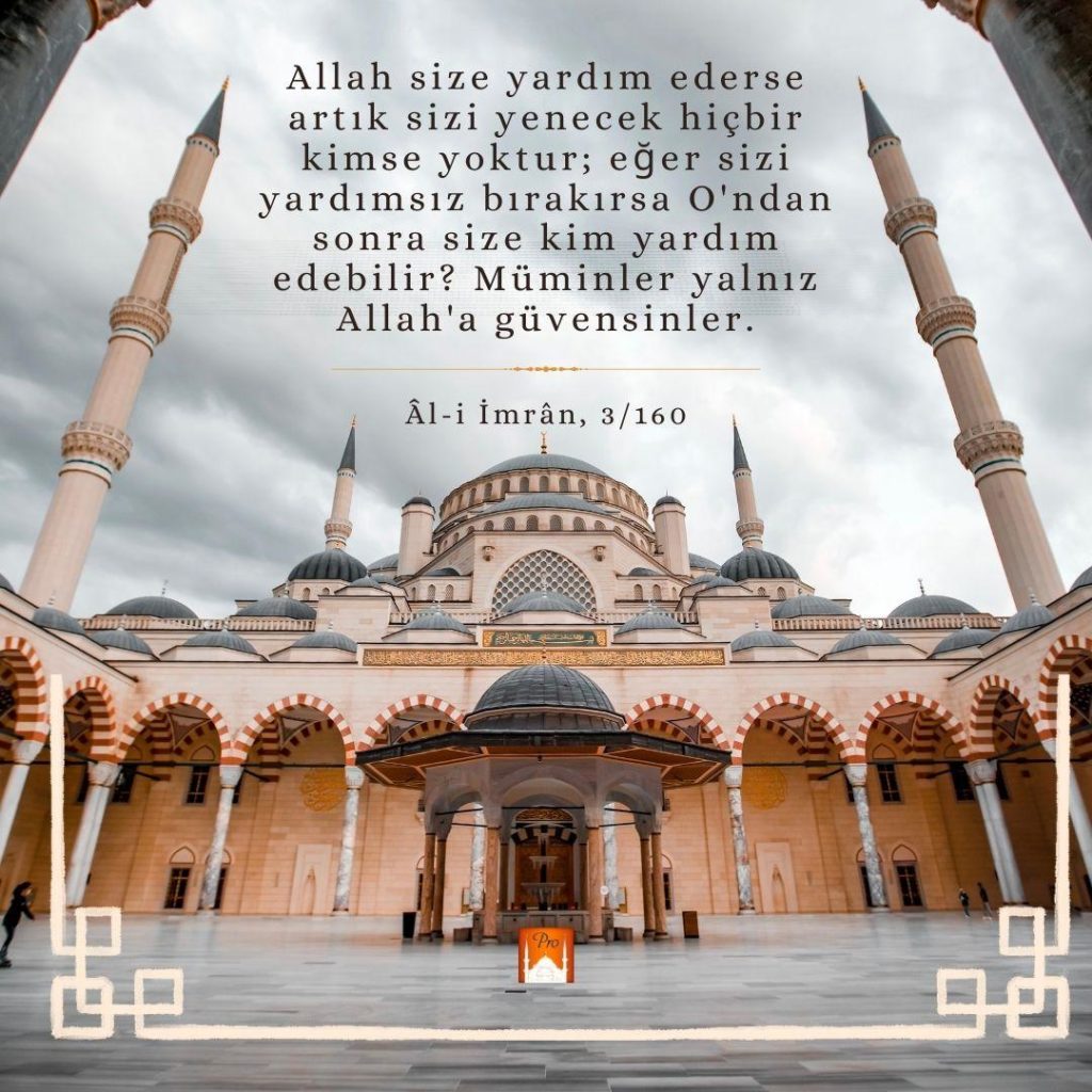 Allah size yardım ederse