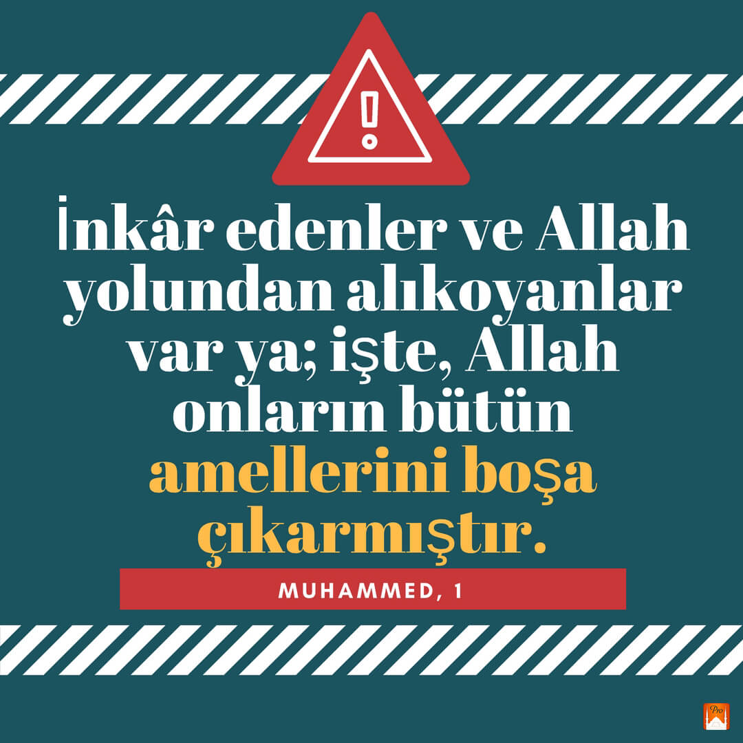 Inkâr edenler ve Allah