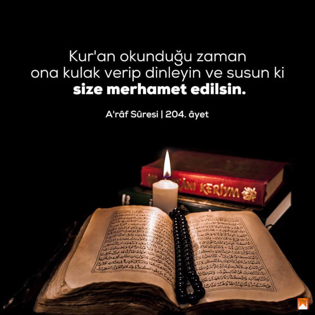 Kur'an okunduğu zaman