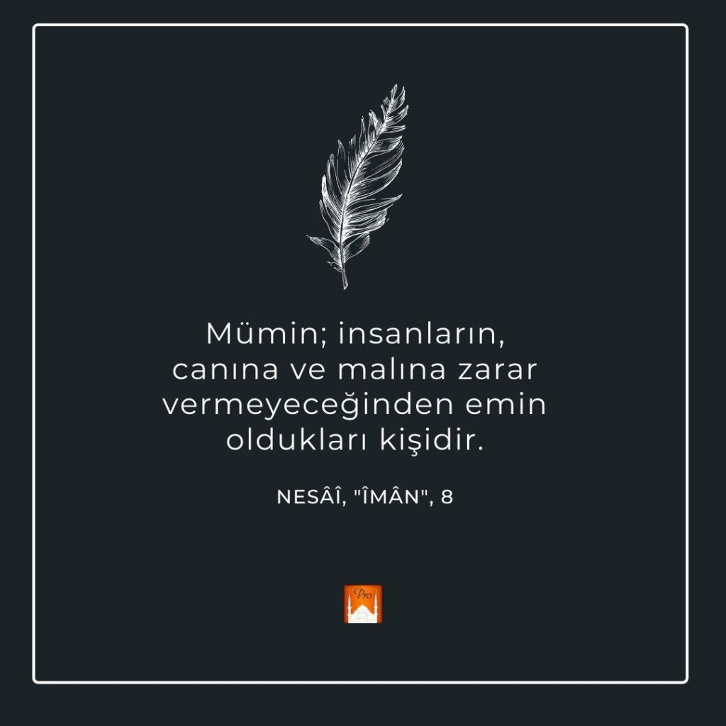 Mümin; insanların