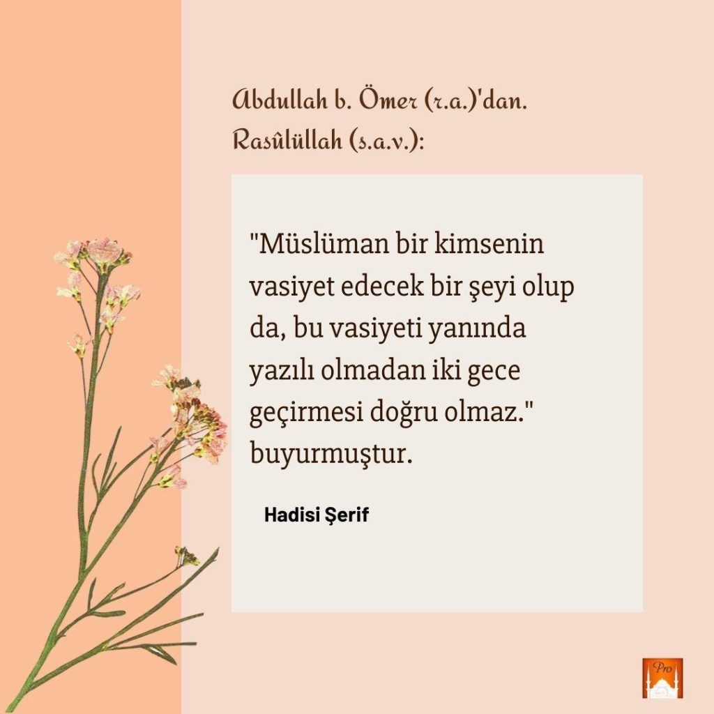Abdullah b. Ömex (x.a.)'dan.