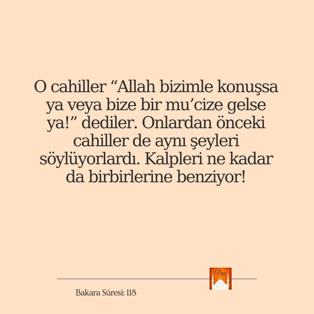 O cahiller “Allah bizimle konuşsa